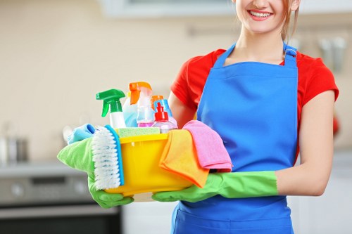 Fresh and organised London home after professional cleaning