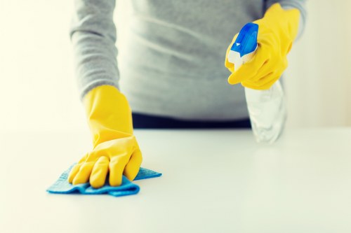 Rug cleaning process for wool and synthetic rugs in London